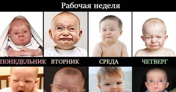 Шутки про понедельник