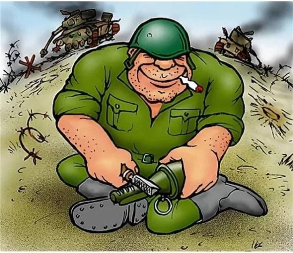 Прикольные рисунки про армию