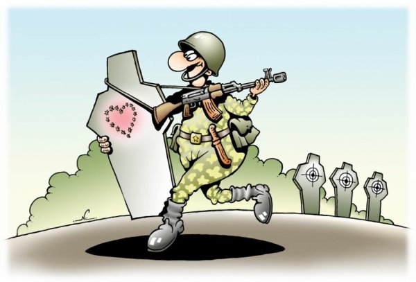 Карикатуры на военных смешные