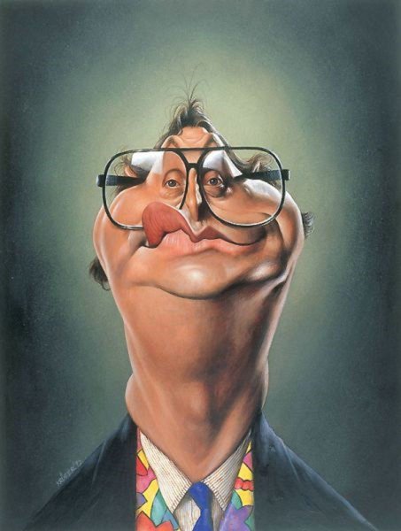 Художник Константин Куксо шаржи