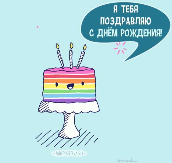 Современные открытки с днем рождения