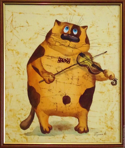 Коты рисунки