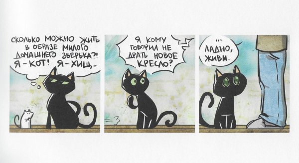 Комиксы про кошек