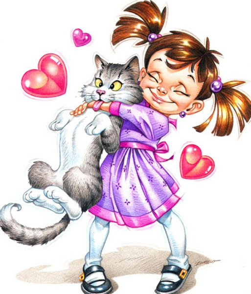 Веселые иллюстрации