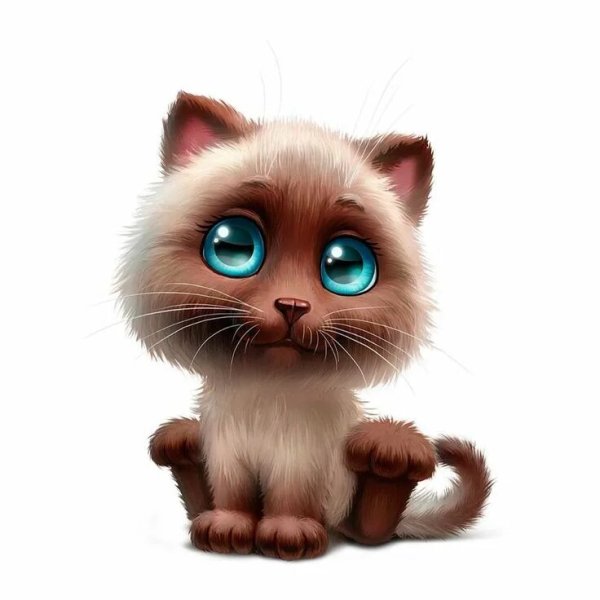 Кот мультяшка