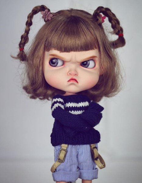 Куклы Blythe обиделась