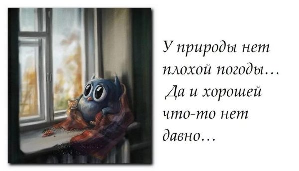 Открытки с плохой погодой
