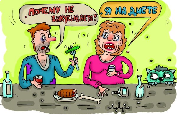 Карикатуры про алкашей