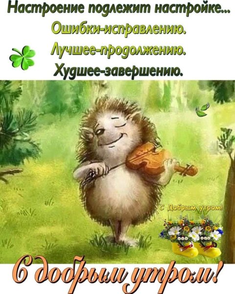 Весёлые поздравления с утра