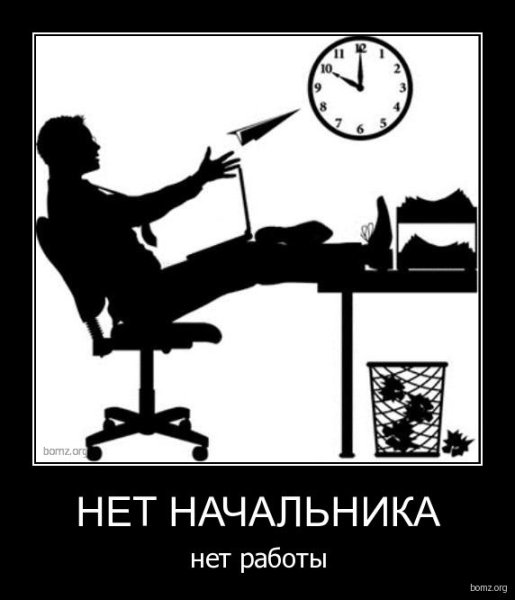 Демотиваторы про начальника