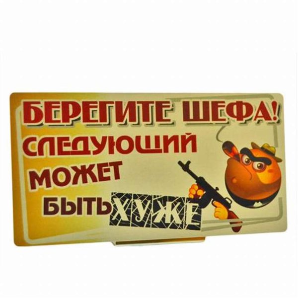 Табличка директора на дверь