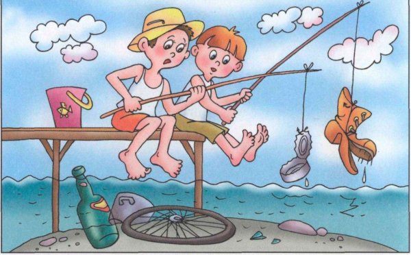 Сюжетный рисунок для детей