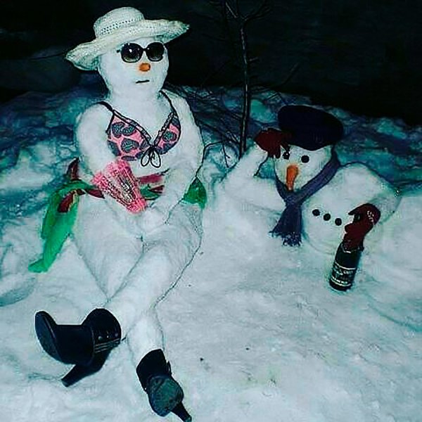 Смешные Снеговики