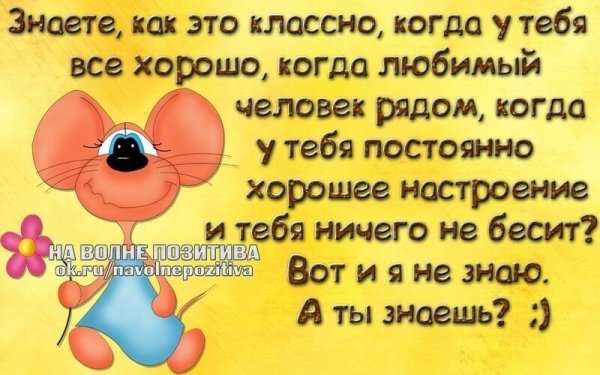 Весёлые стишки для поднятия настроения