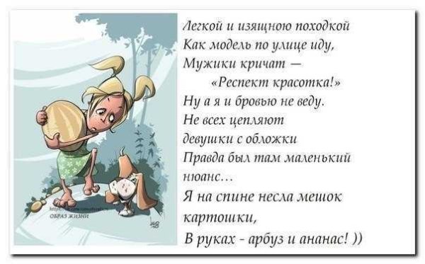Прикольные стихи для поднятия настроения женщине