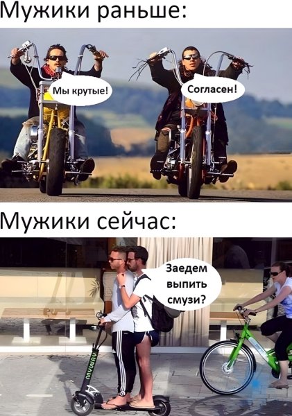 Современные мужчины