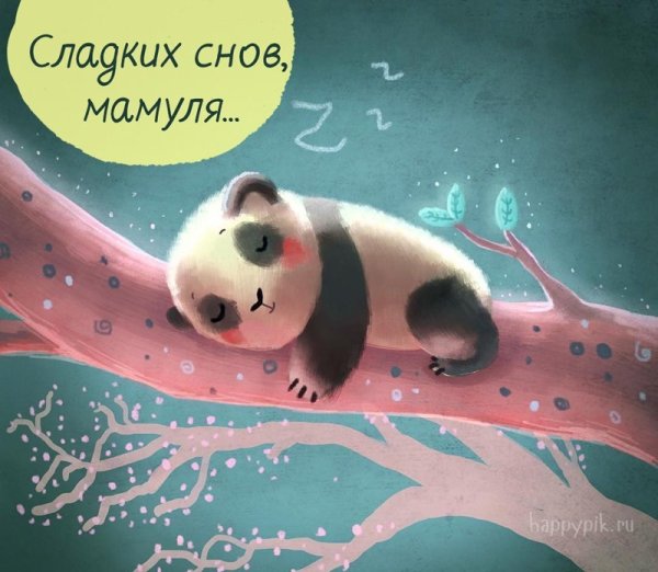 Спокойней ночи мамочка