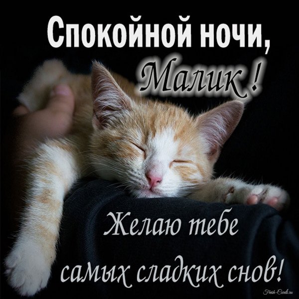 Открытки спокойной ночи