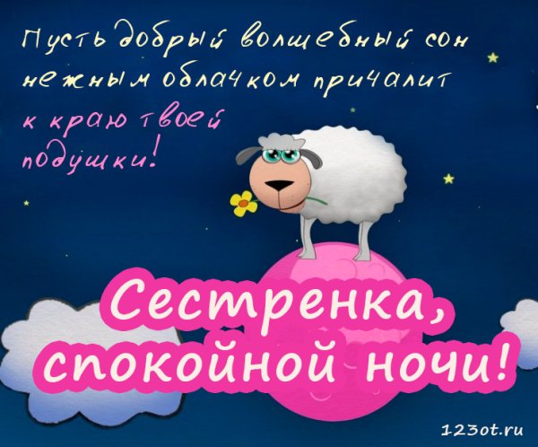 Спокойноцночи сестренка
