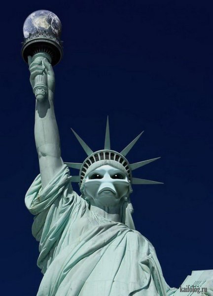 Статуя свободы (Statue of Liberty).