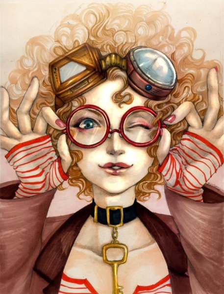 Steampunk ученый