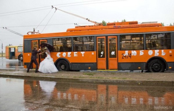 Самый смешной троллейбус