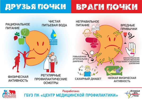 Профилактика пиелонефрита памятка