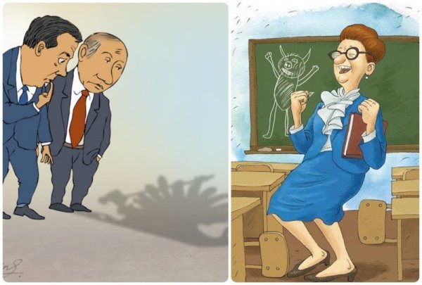 Смешные карикатуры учителей