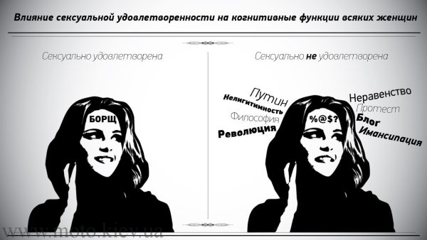 Девушка удовлетворена