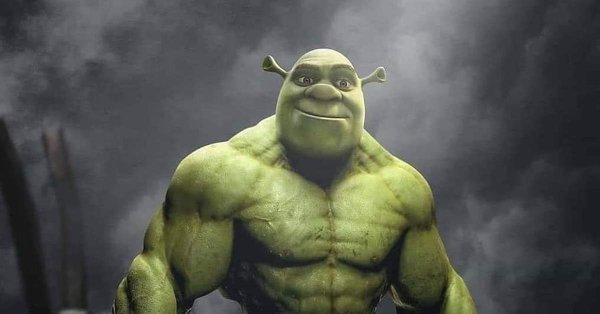 Шрек качок на аву