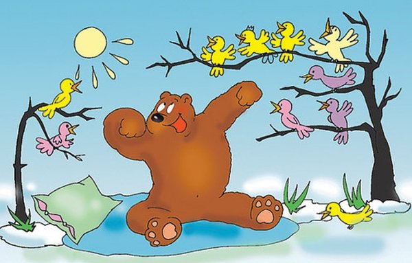 Медведь Весна
