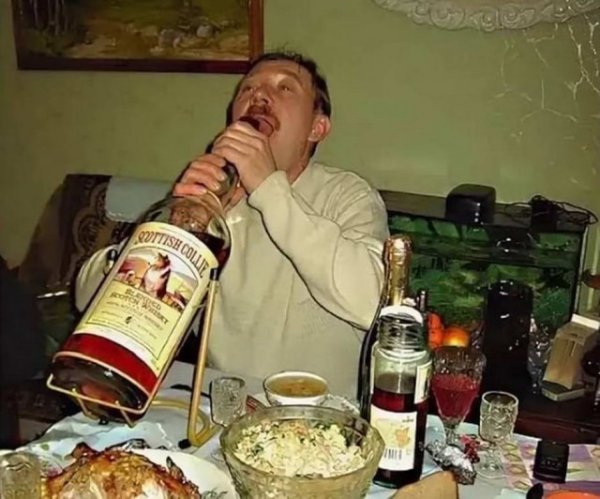 Застолье алкашей