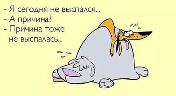 Шутки про невыспавшихся