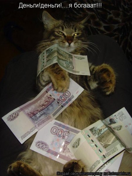 Деньги я люблю деньги
