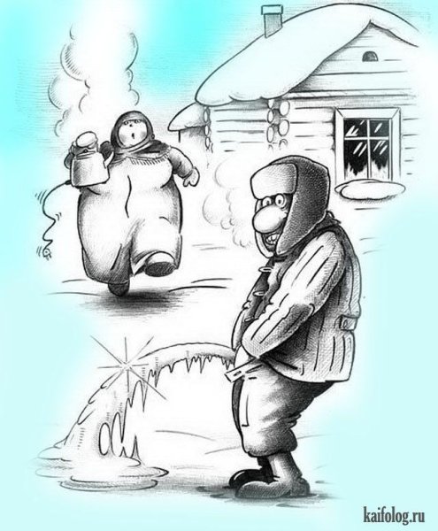 Юмористическая карикатура