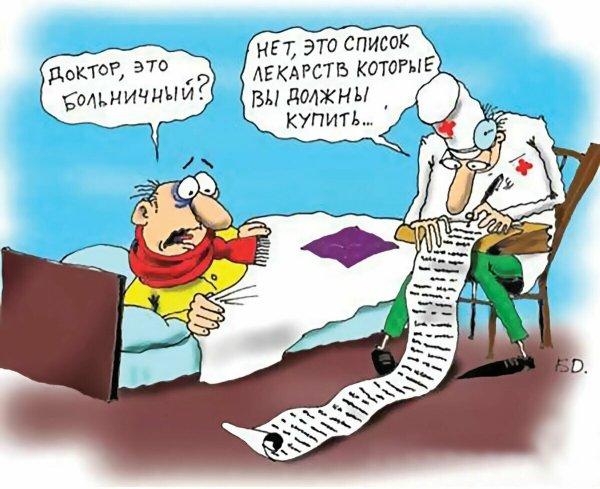 Смешные анекдоты про больных