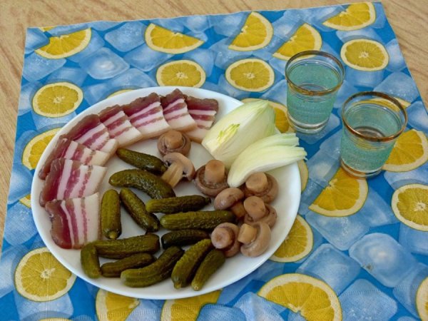 Закуски к водке