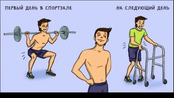 Первый день в тренажерке