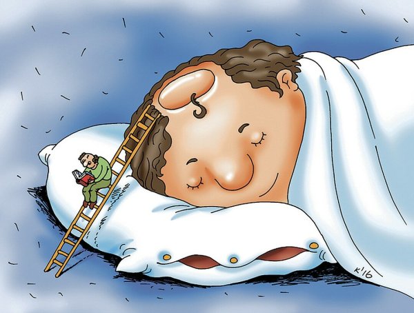 Сон карикатура