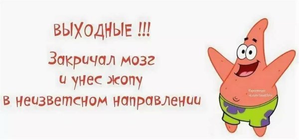 Смешные картинки про выходные