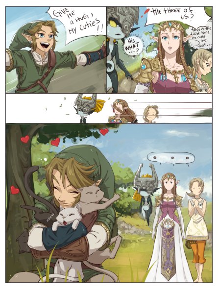 Линк арт the Legend of Zelda Twilight Princess