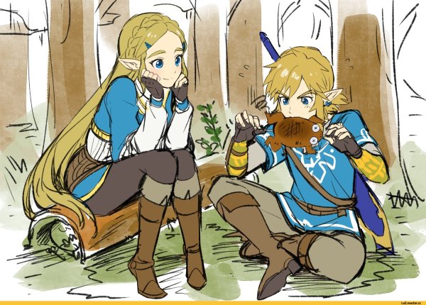 Зельда Breath of the Wild