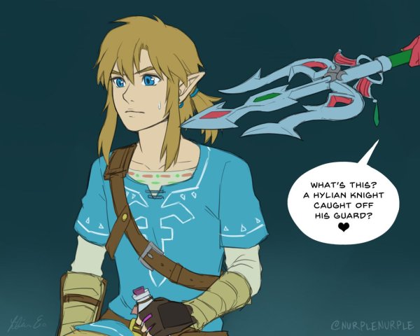 The Legend of Zelda Breath of the Wild линк и мифа