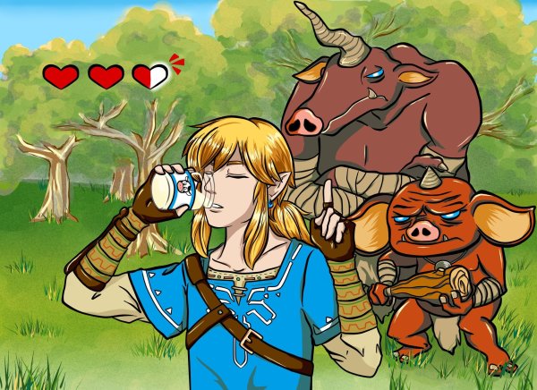 Легенда о Зельде Breath of the Wild